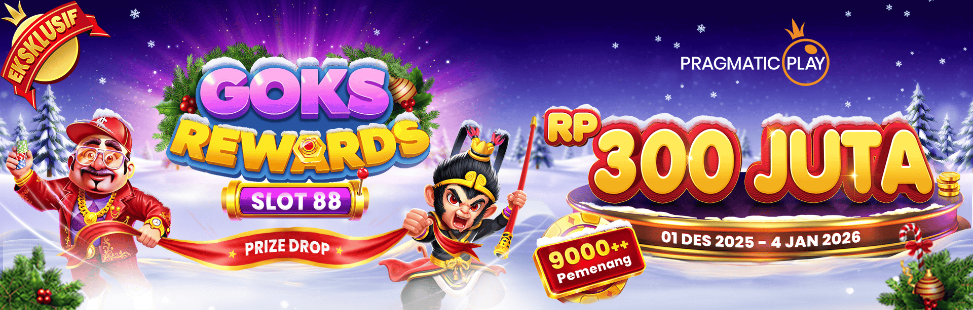 SLOT88 X PP - Goks Rewards Prize Drops